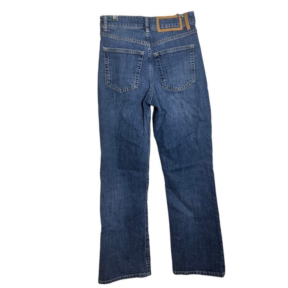 La Ligne Meredith High Rise Cropped Flare Jeans Women's Sz. 24 - Picture 6 of 7
